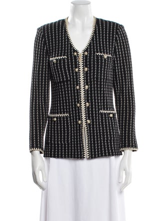 St. John Collection Printed Evening Jacket