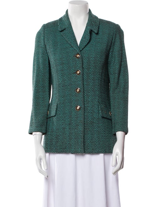 St. John Collection Printed Blazer