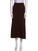 St. John Collection Wool Midi Length Skirt