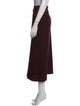 St. John Collection Wool Midi Length Skirt