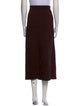 St. John Collection Wool Midi Length Skirt