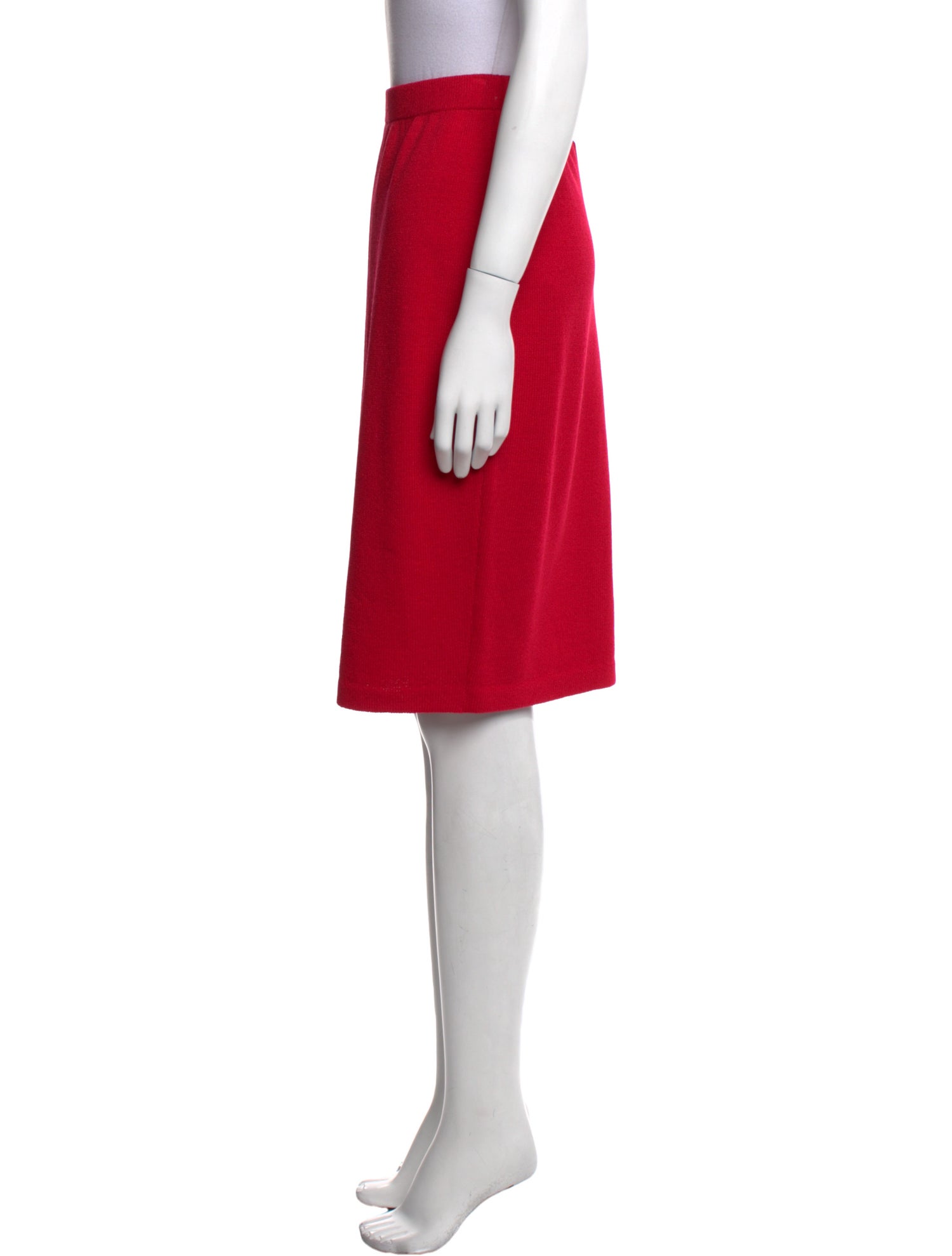 St. John Collection Wool Knee-Length Skirt