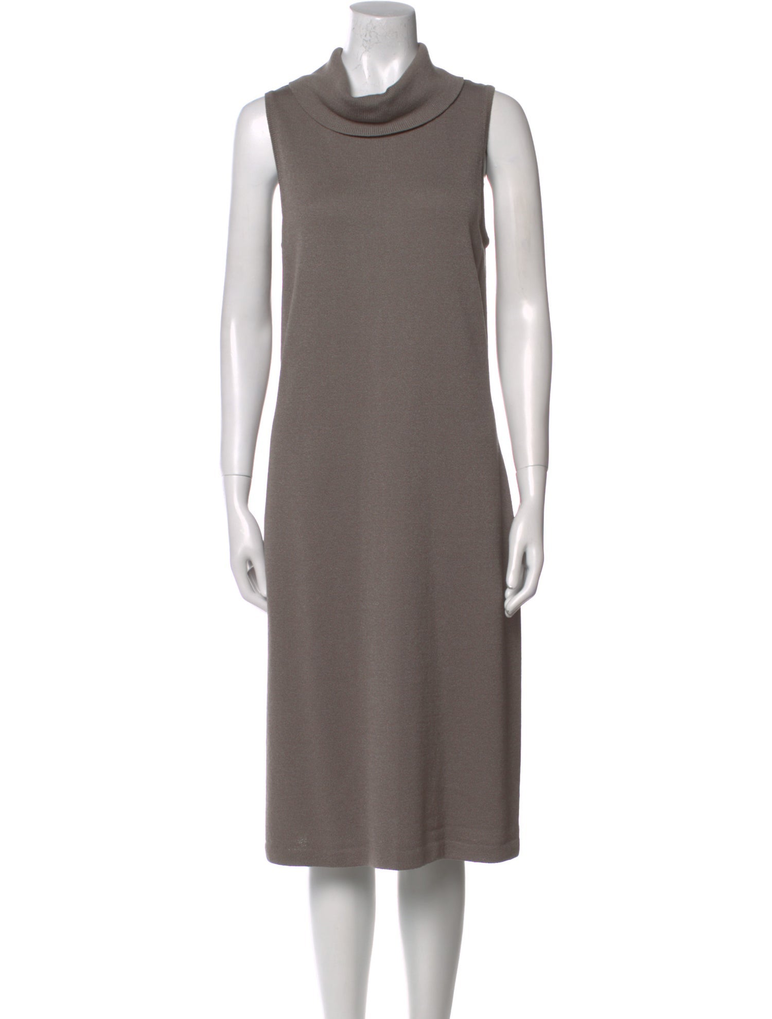 St. John Collection Wool Midi Length Dress