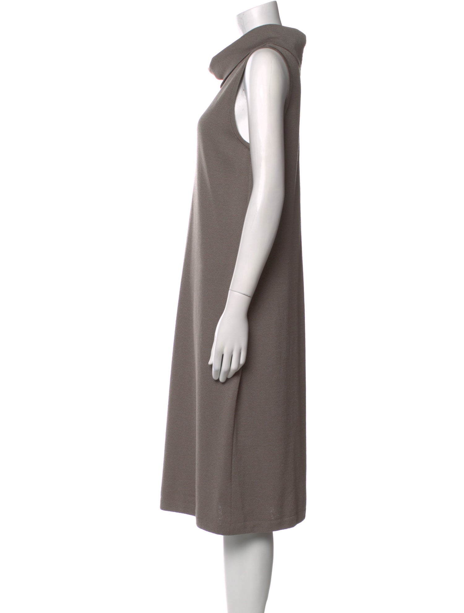 St. John Collection Wool Midi Length Dress