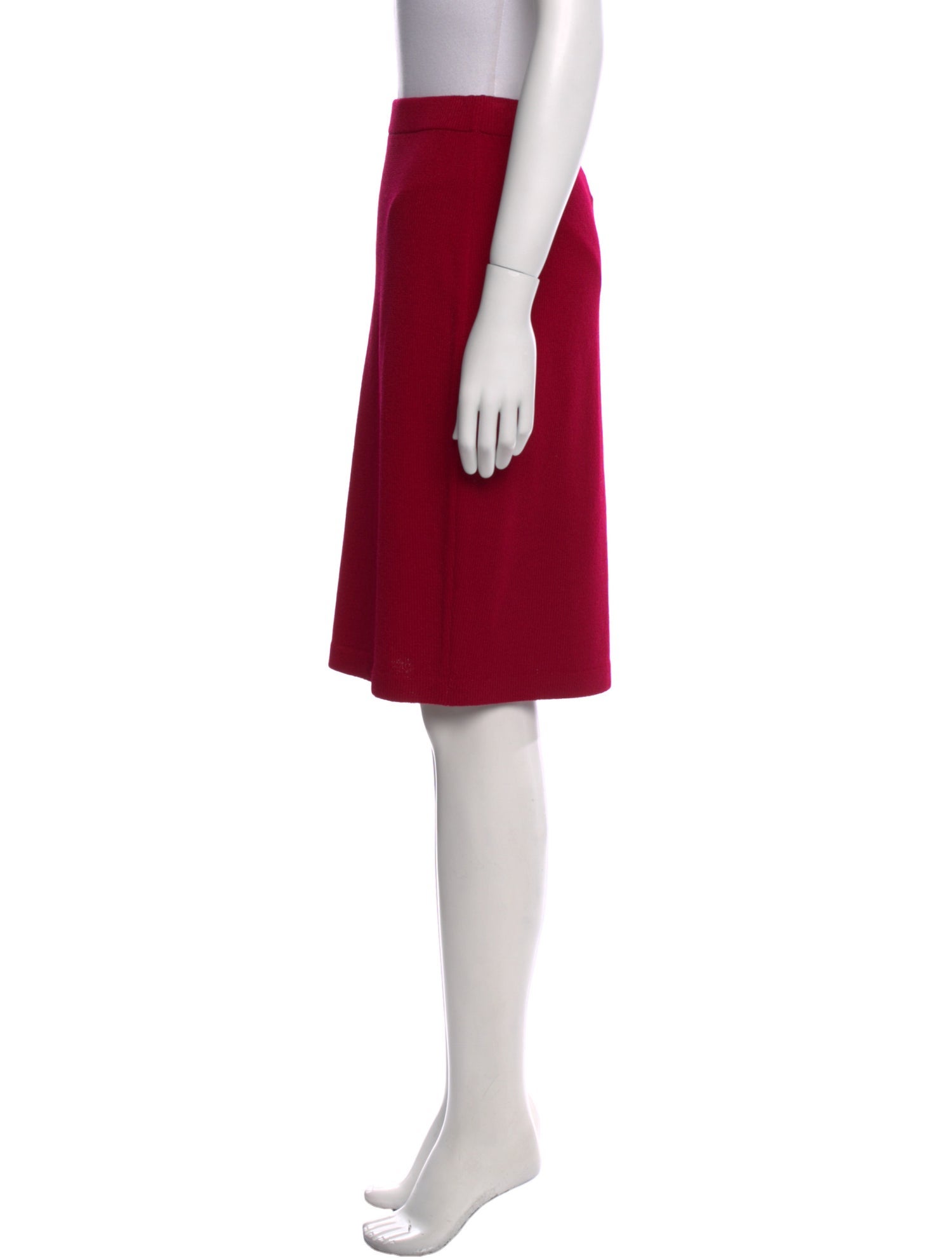 St. John Collection Wool Knee-Length Skirt