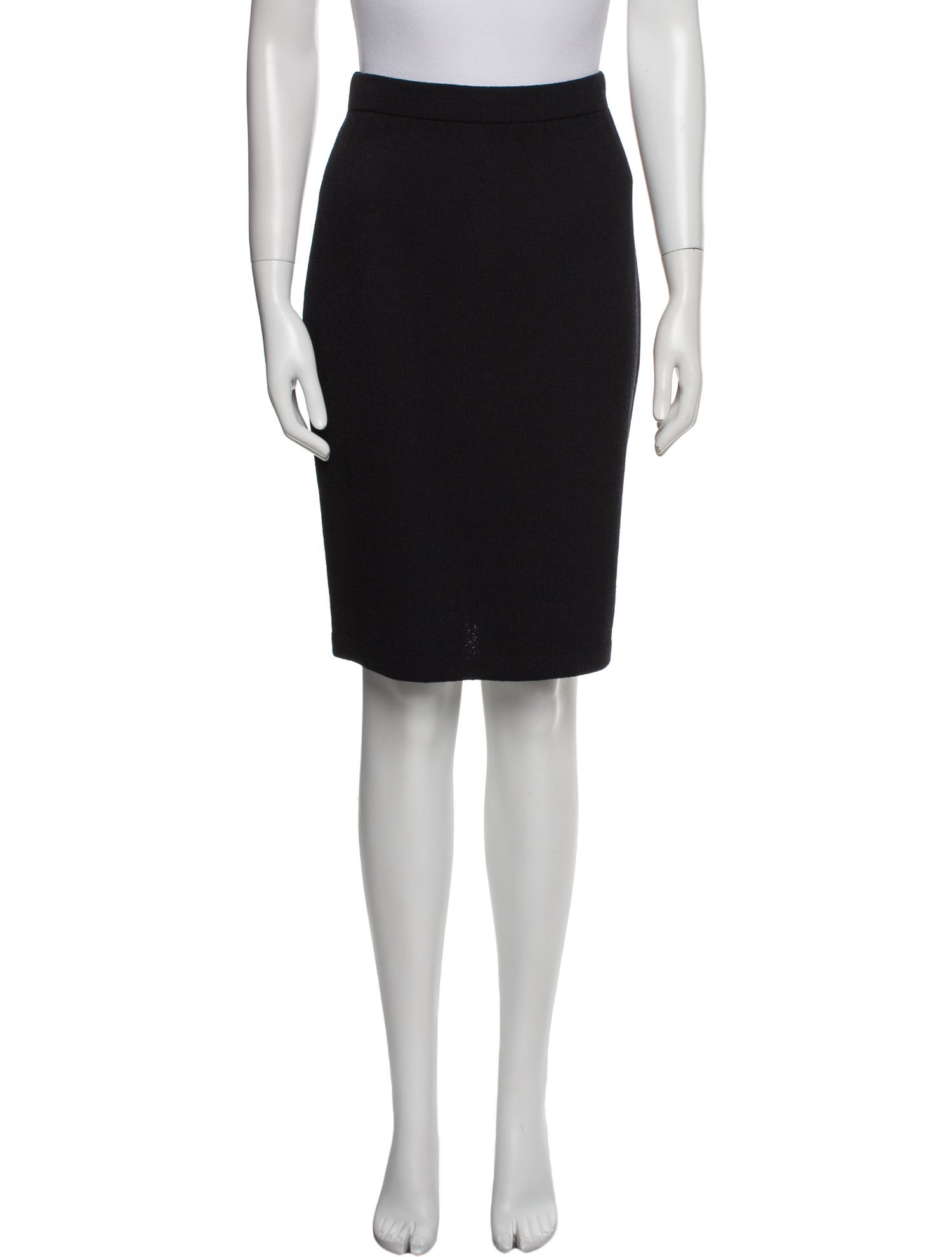 St. John Collection Wool Knee-Length Skirt