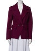 St. John Collection Wool Tweed Pattern Blazer