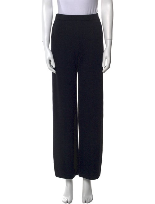 St. John Collection Wool Wide Leg Pants