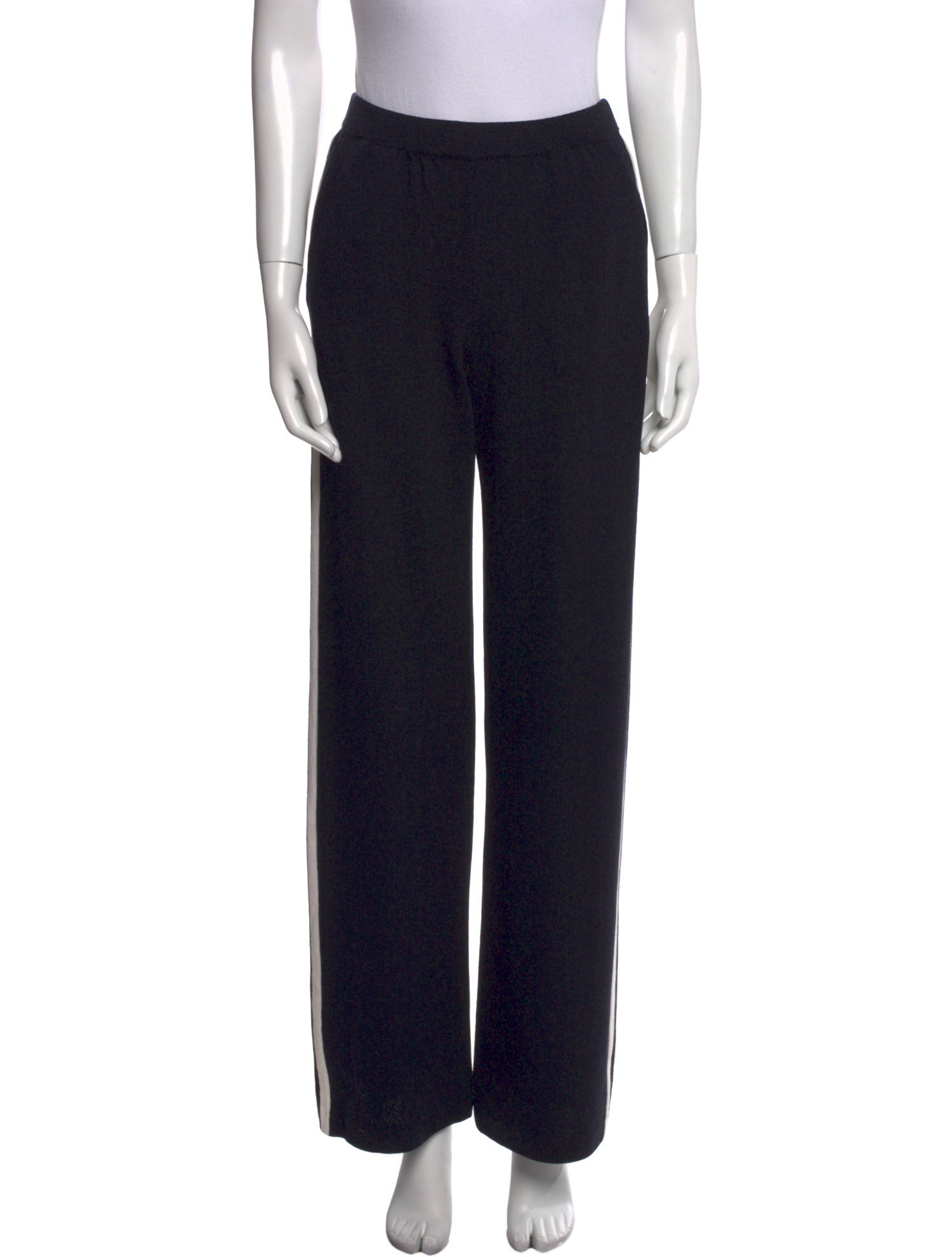 St. John Collection Wool Wide Leg Pants