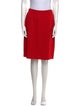 St. John Collection Wool Knee-Length Skirt