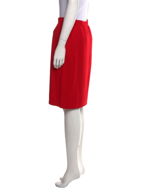 St. John Collection Wool Knee-Length Skirt