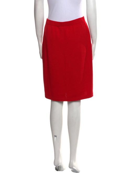 St. John Collection Wool Knee-Length Skirt