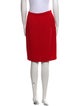 St. John Collection Wool Knee-Length Skirt