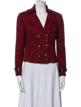 St. John Collection Tweed Pattern Blazer