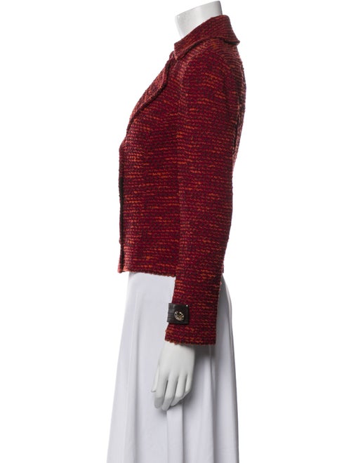 St. John Collection Tweed Pattern Blazer