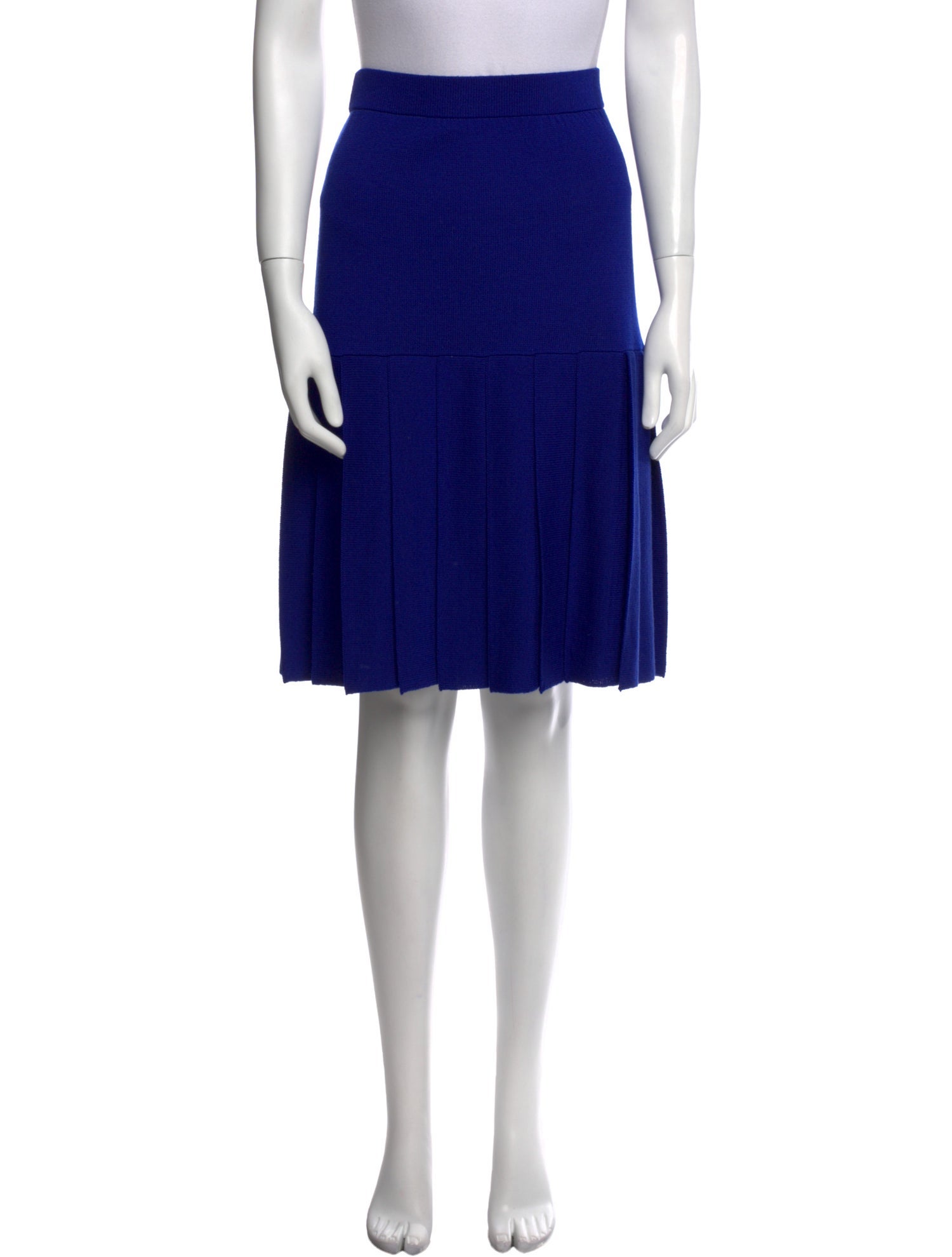 St. John Collection Wool Knee-Length Skirt