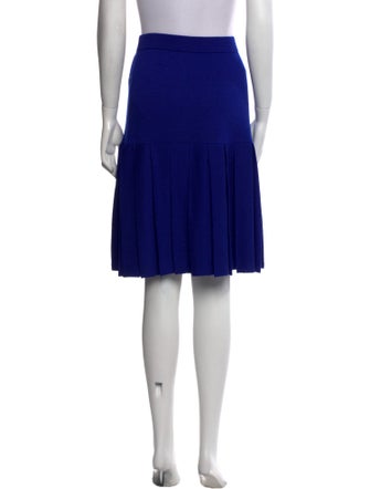 St. John Collection Wool Knee-Length Skirt