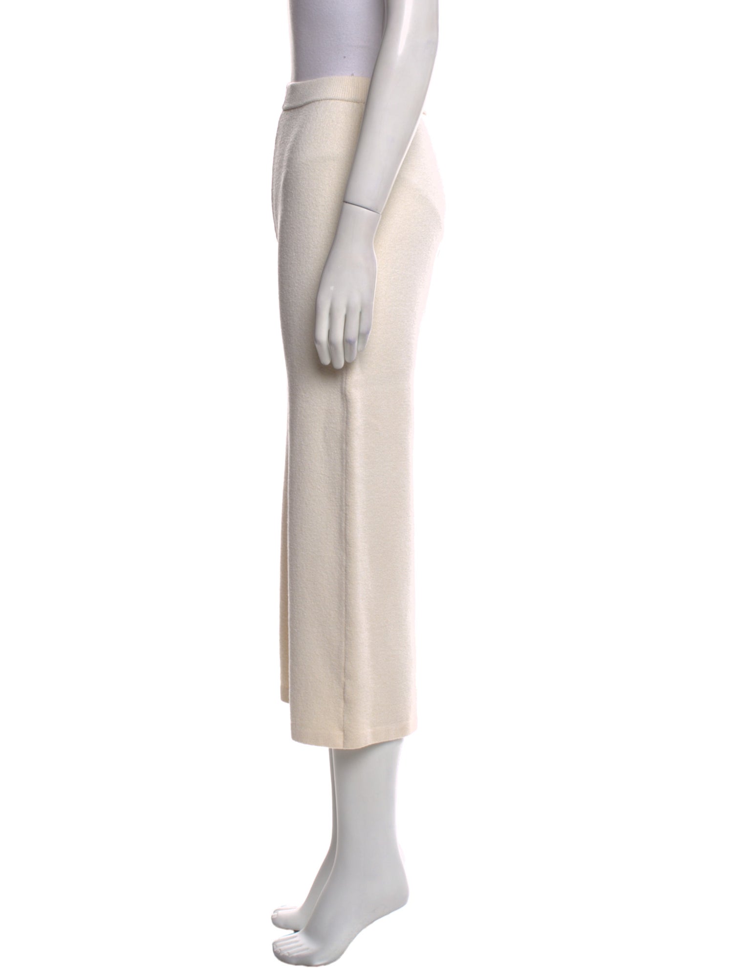 St. John Collection Wool Wide Leg Pants