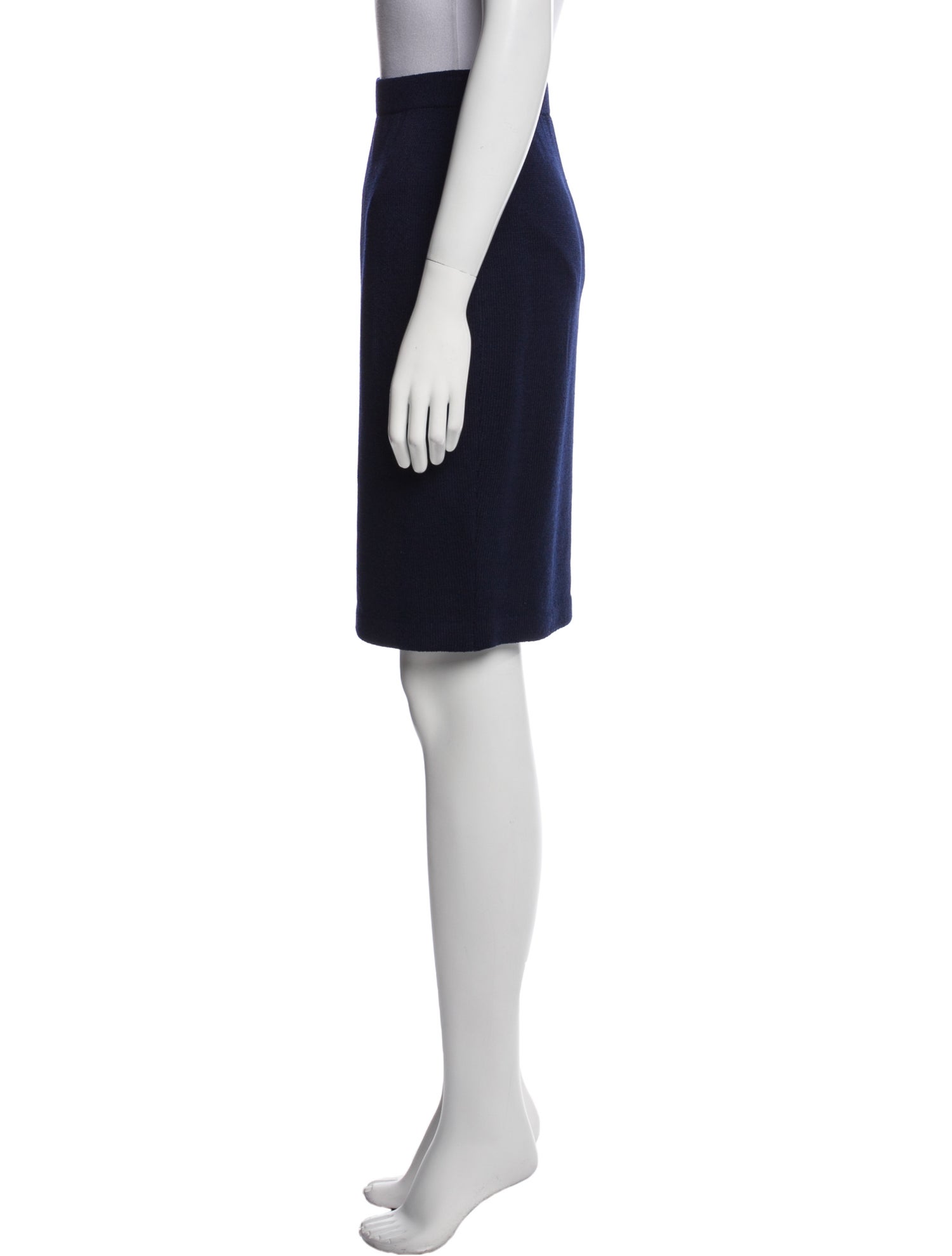 St. John Collection Wool Knee-Length Skirt