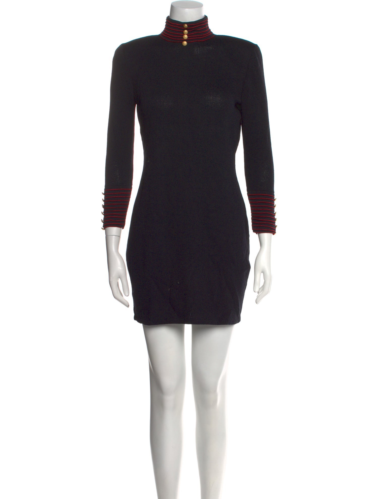 St. John Collection Wool Mini Dress