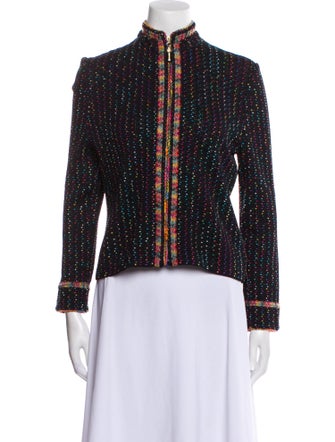 St. John Collection Printed Evening Jacket