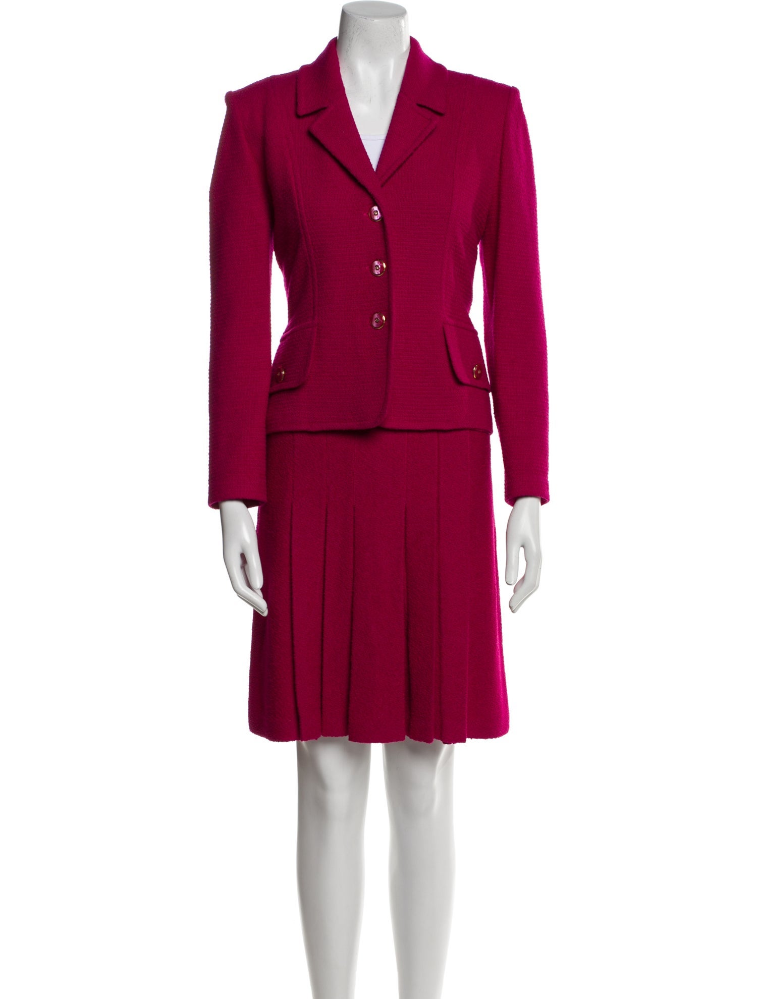 St. John Collection Vintage Late 1990's - Early 2000's Skirt Suit