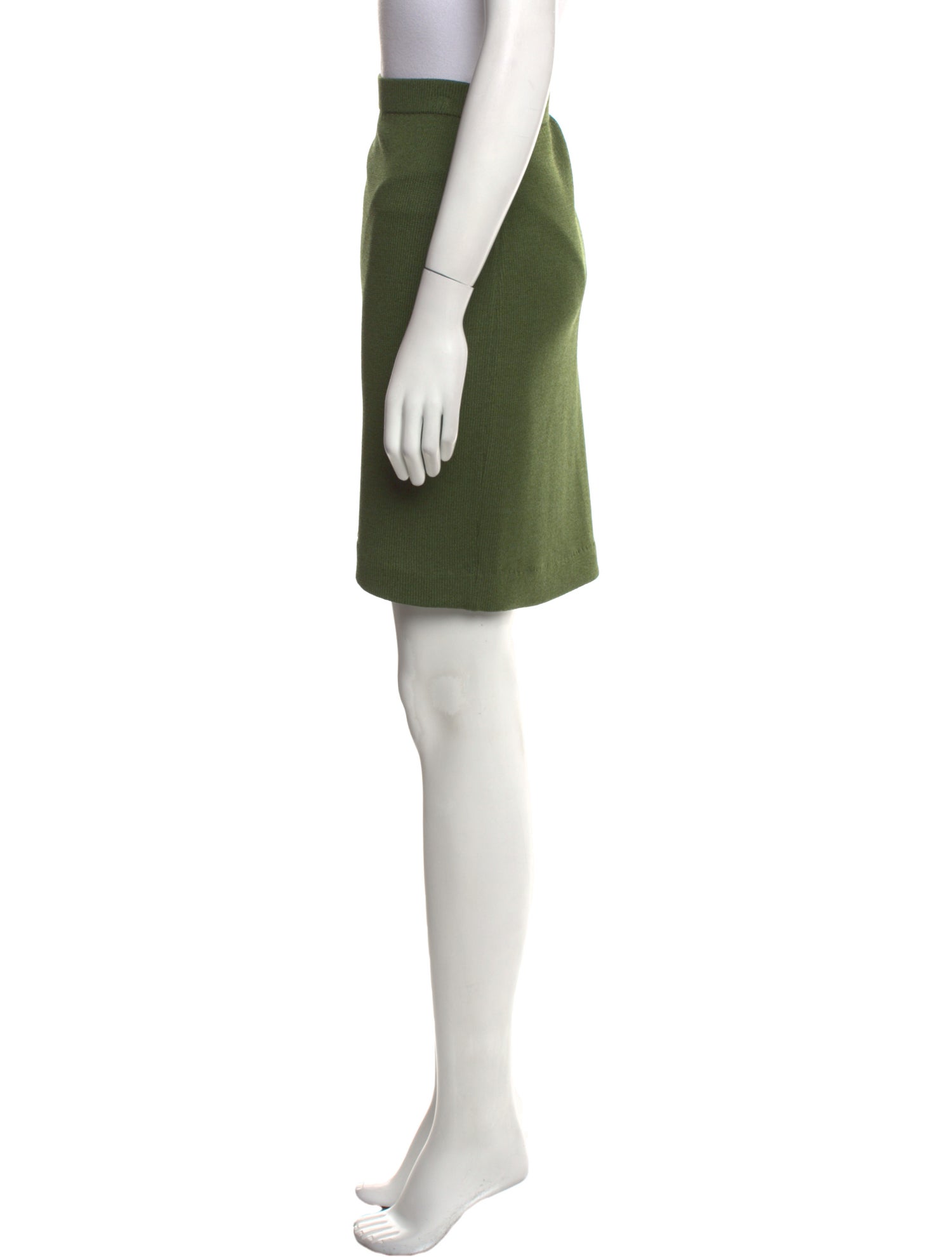 St. John Collection Wool Knee-Length Skirt