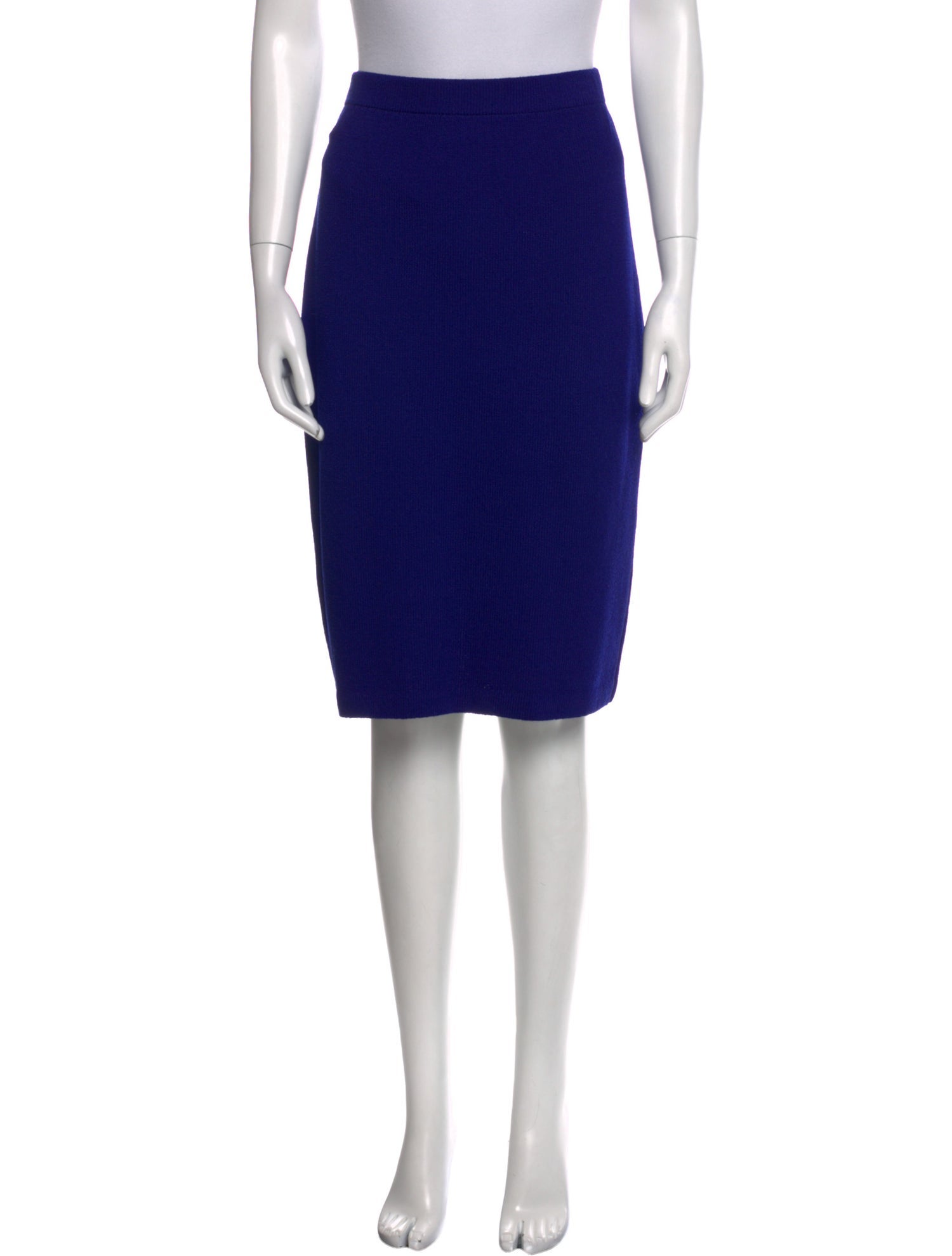 St. John Collection Wool Knee-Length Skirt