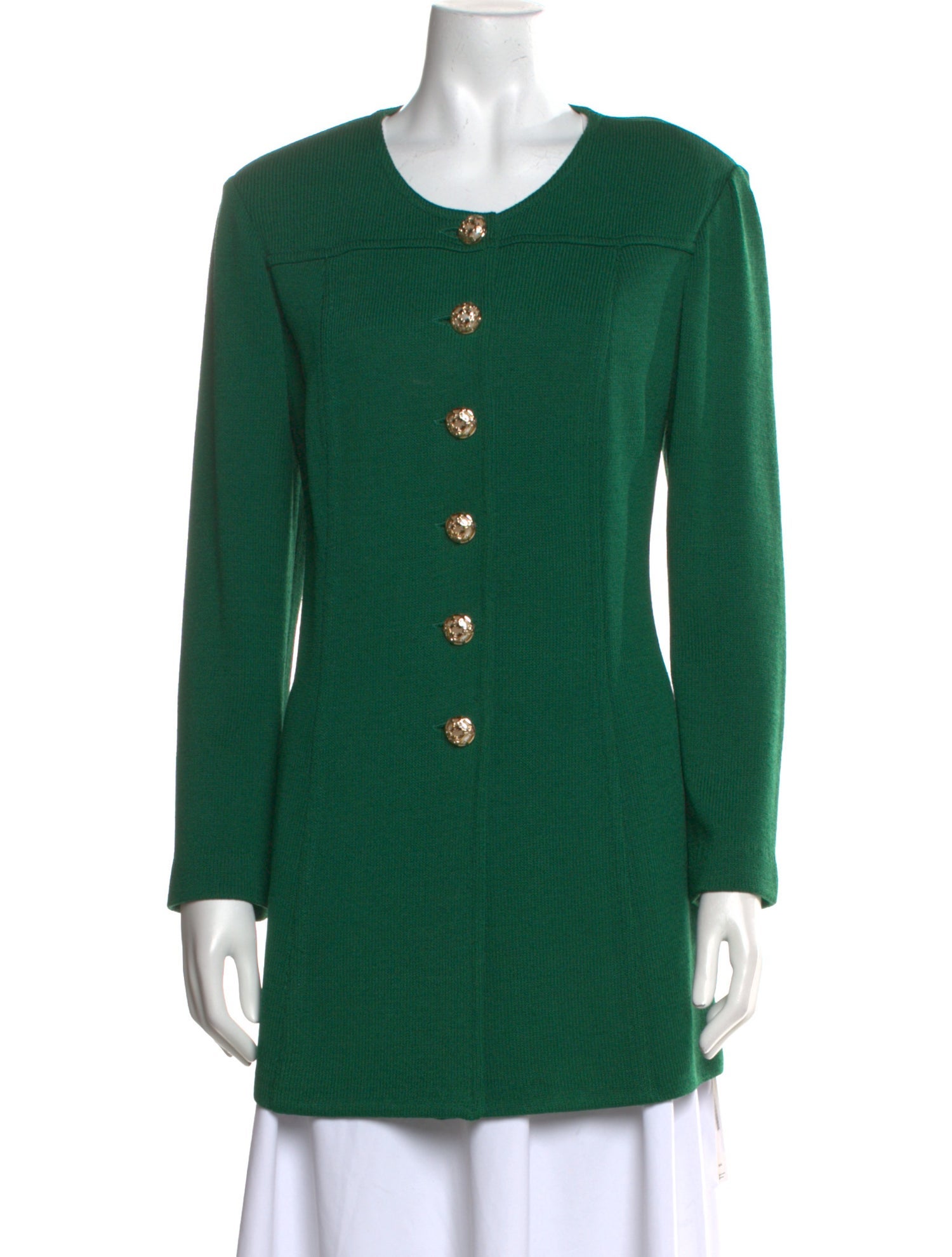 St. John Collection Wool Crew Neck Sweater