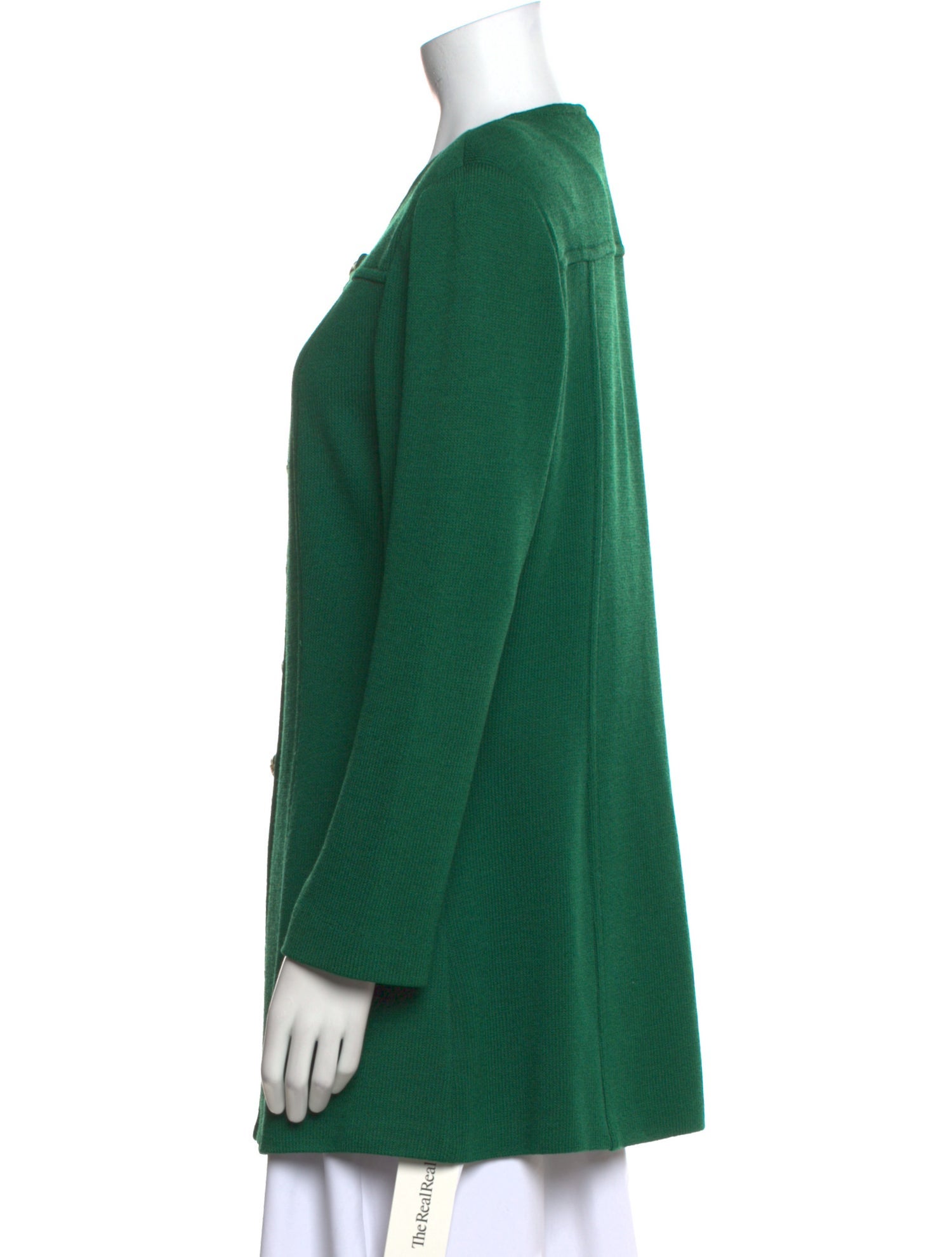 St. John Collection Wool Crew Neck Sweater