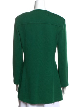 St. John Collection Wool Crew Neck Sweater