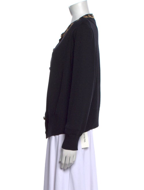 St. John Collection Wool Scoop Neck Sweater