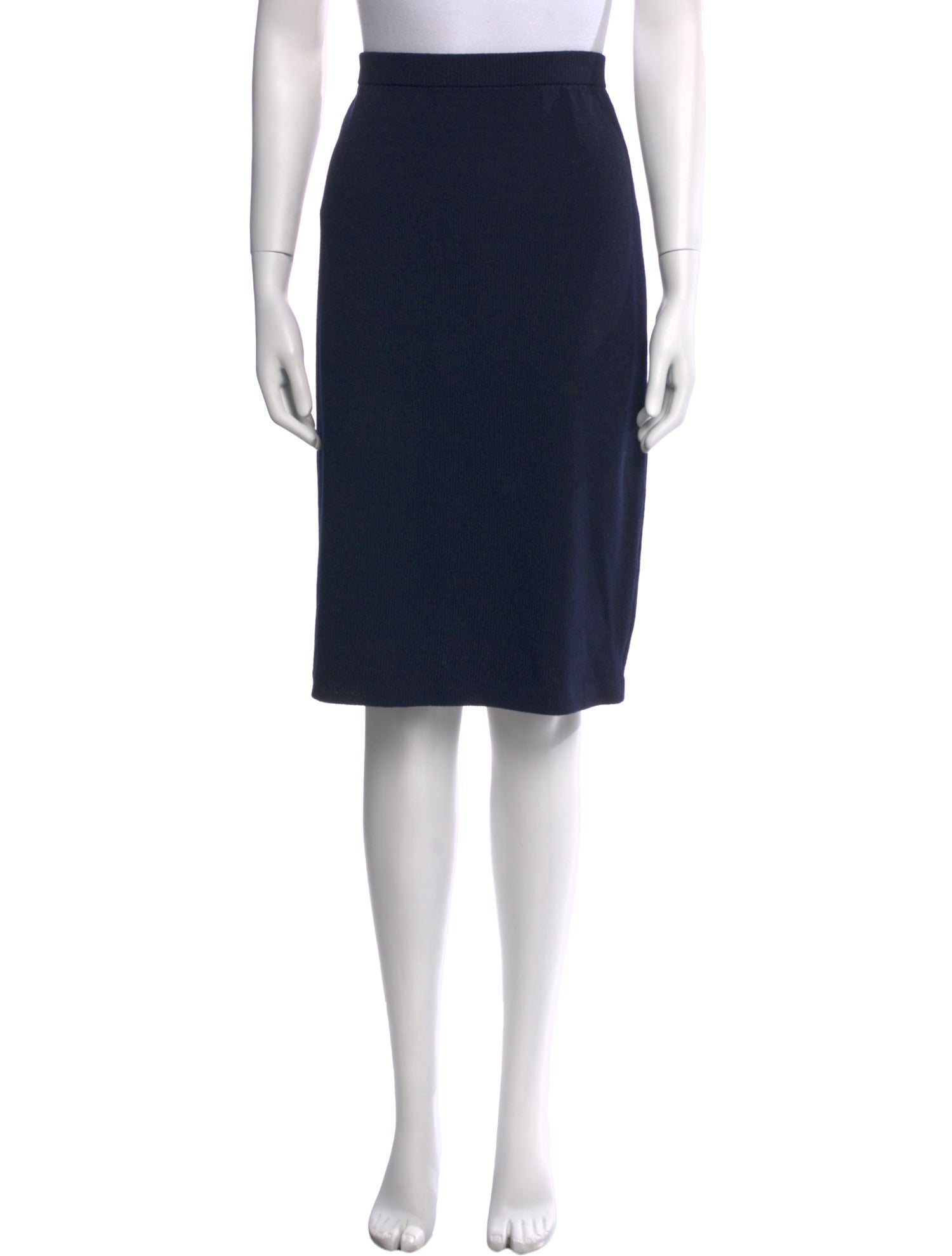 St. John Collection Wool Knee-Length Skirt