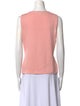 St. John Collection Wool Scoop Neck Top