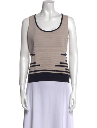 St. John Collection Wool Printed Sweater