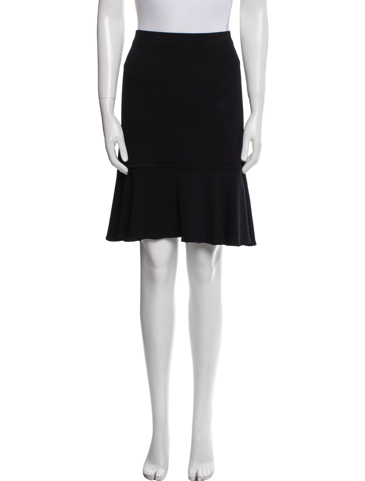 St. John Collection Wool Knee-Length Skirt