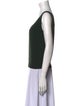 St. John Collection Scoop Neck Sleeveless Top