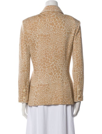 St. John Collection Printed Blazer