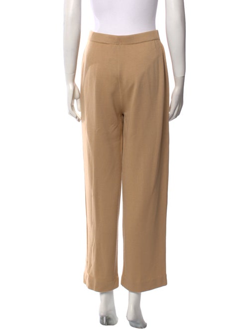 St. John Collection Wool Wide Leg Pants
