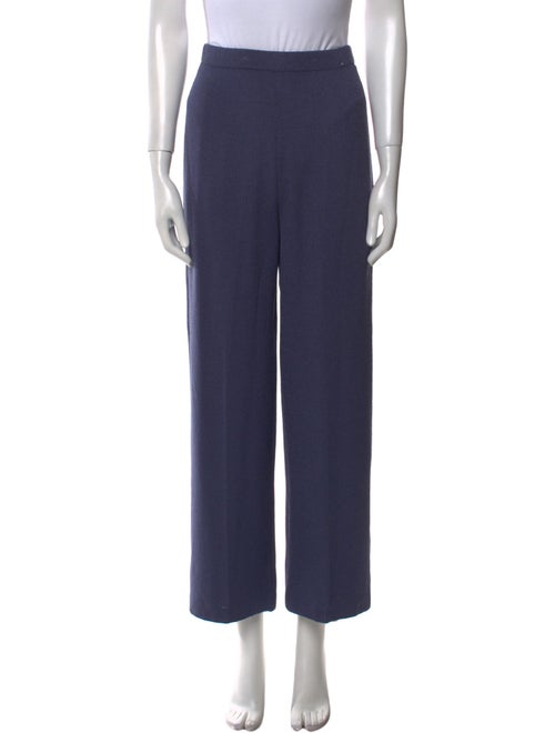 St. John Evening Wool Straight Leg Pants