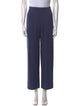 St. John Evening Wool Straight Leg Pants