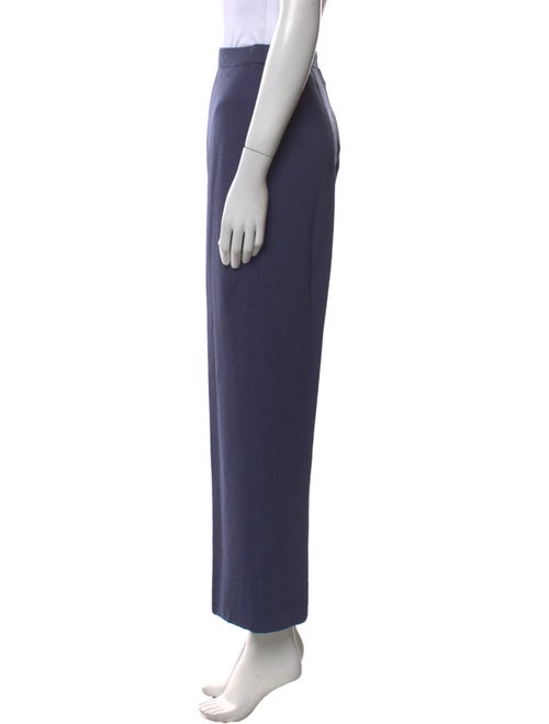 St. John Evening Wool Straight Leg Pants