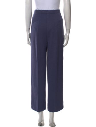 St. John Evening Wool Straight Leg Pants