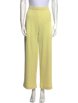 St. John Collection Wool Wide Leg Pants