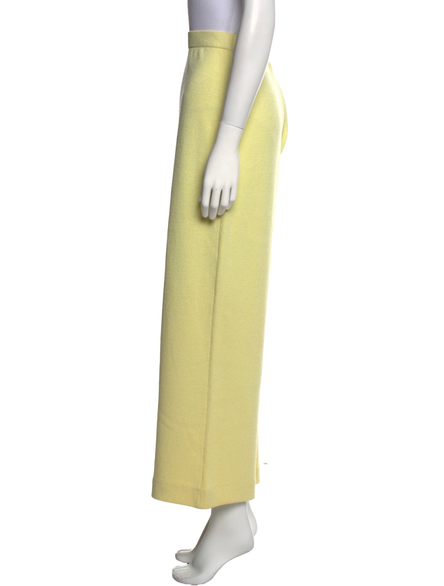 St. John Collection Wool Wide Leg Pants