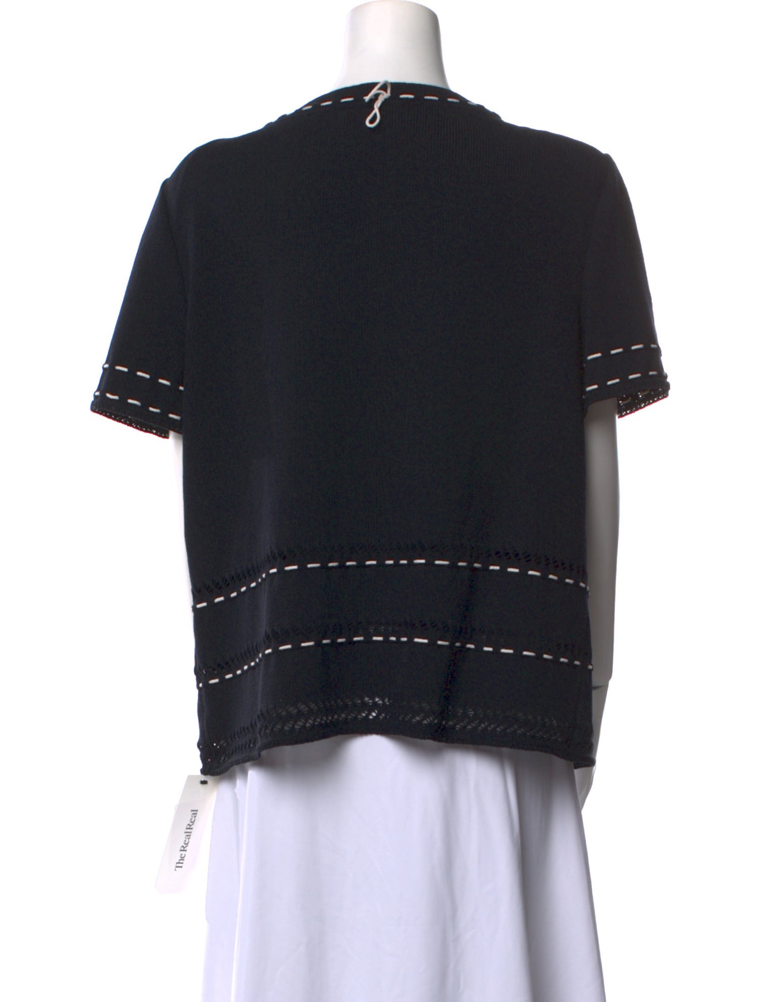 St. John Collection Wool Scoop Neck Sweater