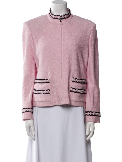 St. John Collection Tweed Pattern Evening Jacket