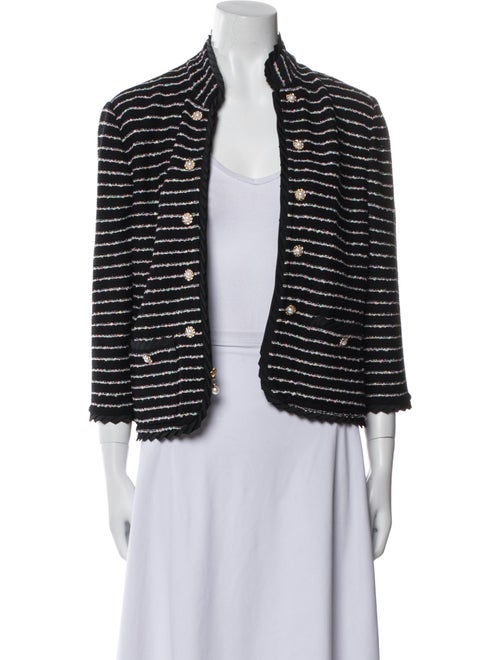 St. John Collection Striped Evening Jacket