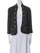 St. John Collection Striped Evening Jacket