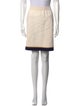 St. John Collection Wool Mini Skirt